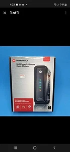 Motorola SB6121 Surfboard Extreme Cable Modem DOCSIS 3.0 Fast Internet Open Box - Picture 1 of 8