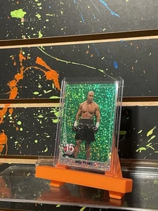 Convención Nacional Hoja 2025 15 Aniversario - Mike Tyson Green Sparkle 2/6 Salón de la fama - Imagen 1 de 7