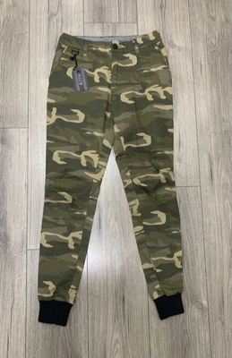 NWT KITH Mens Mercer Joggers Green Camouflage Streetwear Pants Size 26 - Image 1 of 4