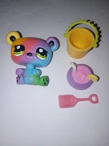 LPS Hasbro Blind Bag Rainbow Panda Bear #2584 - Authentic Littlest Pet Shop - Picture 1 of 6