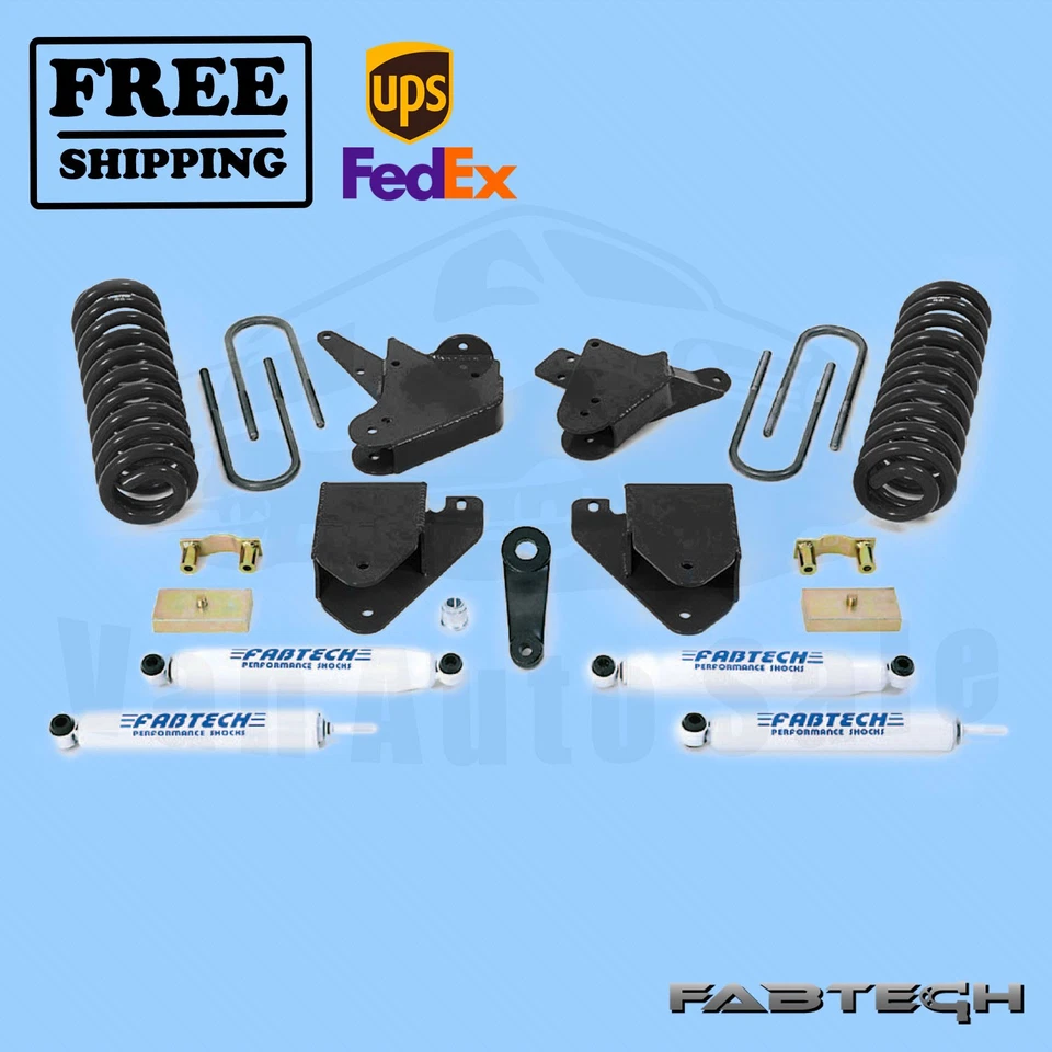 6" Basic System w/ Shocks FABTECH for Ford F250 2001-2004  - Image 1 of 3