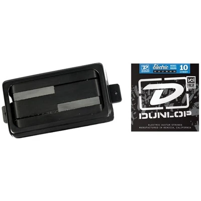 Lace Alumitone Humbucker Pickup - Black Ring w/ Dunlop DEN1052 Electric Guitar S - Image 1 of 4