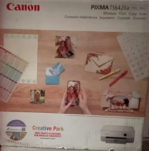 Canon PIXMA TS6420a Wireless All-In-One Color Inkjet Printer - White - Picture 1 of 1