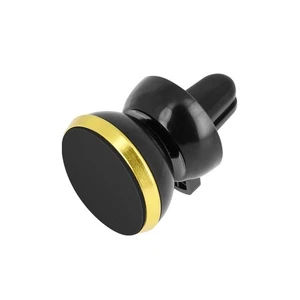 Support Voiture Téléphone Magnétique Grille d'aération Rotatif à 360° Noir / Or - Photo 1 sur 6