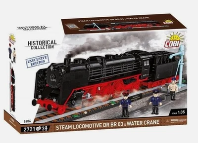 COBI - DR BR 03 Dampflokomotive mit Wasserfontäne – 2721 Teile - 1/35 - COB6286 - Bild 1 von 4