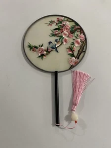 Folding Bamboo Chinese Hand Fan Folding Fan  - Picture 1 of 5