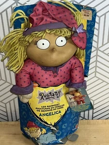 LOTTO GIOCATTOLO RUGRATS VINTAGE 1997 Bambola Angelica Peluche Vinile Morbido Sonno Raro Nuovo con scatola - Foto 1 di 3
