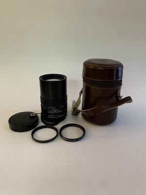 NEAR MINT: Leica 135mm f2.8 Elmarit-R With Leather Case - Image 1 of 4