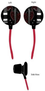 Auriculares internos para guitarra eléctrica digitat Concepts DCSR218 negros de 3,5 mm - Imagen 1 de 3
