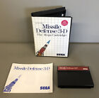 Sega Master System Spiel | Missile Defense 3-D | In  Ovp Mit Anleitung | #C10