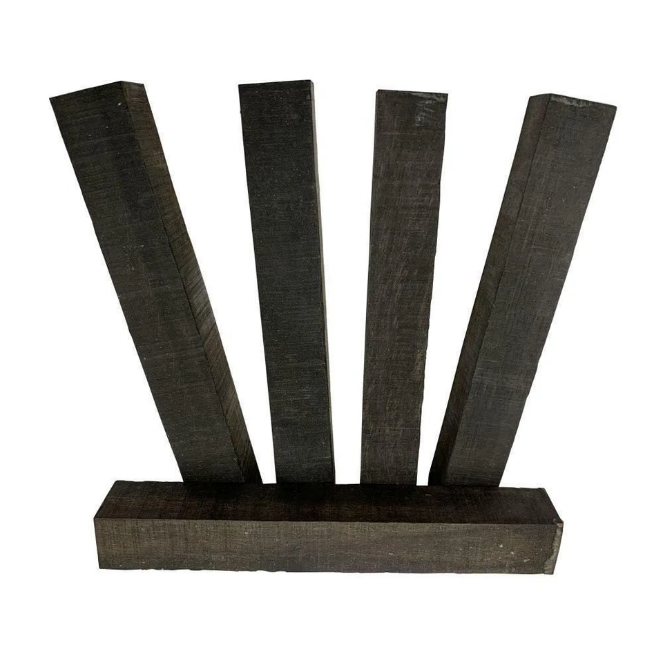 12 Pcs, African Blackwood Pen Blanks 3/4x3/4x6 Woodturning Block- Free Shipping - Image 1 of 1