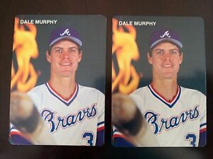 1986 Dale Murphy Promo Card Scott Cunningham NM-MT+ Braves