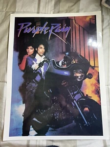 PRINCE PURPLE RAIN Apollonia Vintage glänzend 23" x 17,5 Poster wunderschön! - Bild 1 von 24