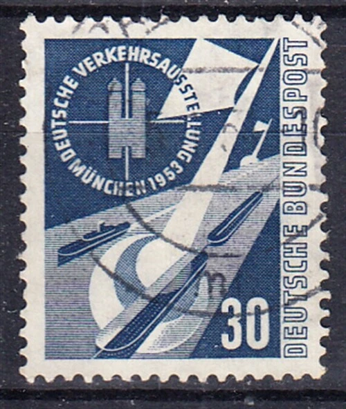 W GERMANY 0701 U TRANSPORTATION COMMUNICATION EXHIBITION USED - Image 1 of 1