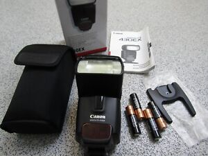 Flash à monture chaussure Canon Speedlite 430EX en boîte - pour appareils photo numériques Canon EOS