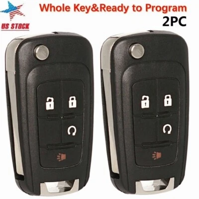 2 For 2014 2015 2016 2017 2018 2019 Chevrolet Chevy Equinox Remote Car Key Fob - Image 1 of 4