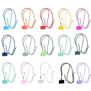 Universal Phone Lanyard Anti-lost Phone Charm Colorful Neck Cord Phone Strap - Zdjęcie 1 z 10