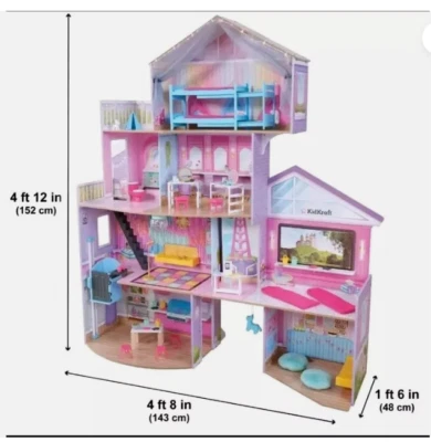 KidKraft Ultimate Slumber Party Mansion Dollhouse - Image 1 of 3