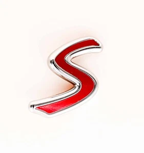 MINI F55 F56 F57 Front Bumper S Grille Badge Emblem Stick 7414340 original - Picture 1 of 1