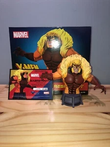 Diamond Select Toys Marvel X-Men Serie Animada Busto Diente de Sable LE 293/3000 - Imagen 1 de 7