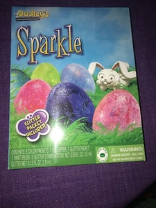 Dudley's Eggceptional Decorating Kit Sparkle Easter Egg kit New Glitter - Picture 1 of 2