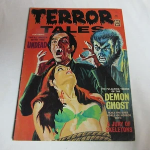 Terror Tales-Eerie Publications V6-#1 February 1974-VF+ - Picture 1 of 2