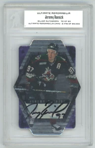 2000-01 ITG IN THE GAME ULTIMATE Jeremy Roenick SILVER AUTO AUTOGRAPH /90 - Picture 1 of 2