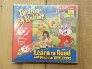 Reader Rabbit Learn to Read with Phonics - Windows 98 - XP - NEW & SEALED - Picture 1 of 2