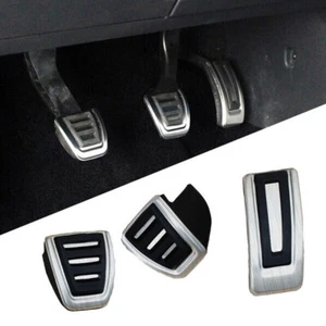 For VW Golf MK7 GTI MT Antislip Foot Brake Accelerator Fuel Clutch Pedal Cover - Picture 1 of 8