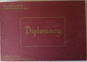 Juego de mesa DIPLOMACY - Waddingtons - 1971 - contadores de madera - bilingüe - en muy buen estado - Imagen 1 de 5