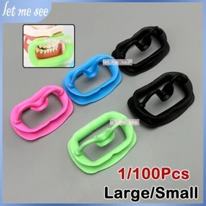 1x Abrebocas de Silicona Dental Oral Labio Memulo Retractor para Blanqueamiento de Dientes L/S - Imagen 1 de 30