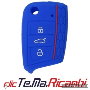 GUSCIO CHIAVE COVER SILICONE SKODA KODIAQ KAROQ OCTAVIA SEAT ATECA LEON IBIZA - Foto 1 di 3