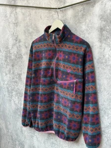 Jack Wolfskin "For People in Action" Polarsystem Vintage 90s Fleece Sweater USA - Picture 1 of 13