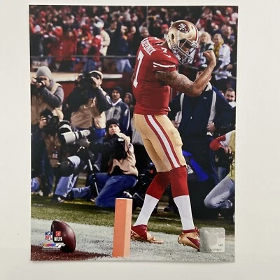 Foto de Colin Kaepernick 8x10 San Francisco 49ers Foto 1 de 2