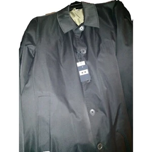 Men's Joseph Aboud Black Raincoat Size XL NWT - Picture 1 of 11