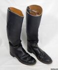 Marlborough English Uk Size 6 1/2 B Black Equestrian Riding Boots