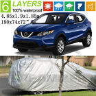 For Nissan Rouge SUV Car Cover Sun UV Dust Rain Waterproof Snow Reflector 6Layer