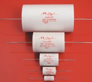 MKP Folienkondensator Mundorf MCAP630-0,33 0,33 µF 630V DC Kondensator - Bild 1 von 1