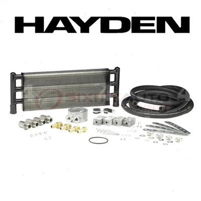 Hayden Engine Oil Cooler for 1987-2000 Plymouth Grand Voyager - Belts qo Foto 1 de 4