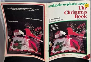 The Christmas Book Needlepoint on Plastic Canvas Plaid 7459 Winson - Foto 1 di 1