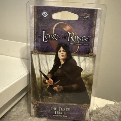 FFG Lord Of The Rings LCG Three Trials Adventure Pack - New and factory sealed - Image 1 of 2
