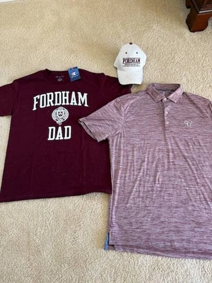 Camisas y gorra Fordham University (nuevas y usadas) Foto 1 de 4