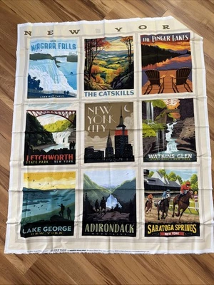 New York Shop Hop Panel Fabric - Image 1 of 4