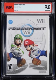 Mario Kart Wii | Nintendo Wii | Sealed Gorgeously Graded PSA 9.8 A++ | WATA CGC
