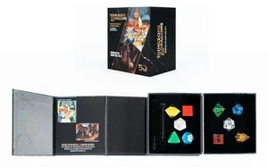 Dungeons & Dragons Retro Replica & Modern Inspired 50th Anniversary Dice Set New - Picture 1 of 6