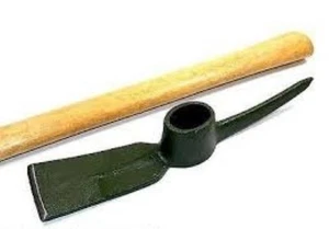 Mini Pick Mattock Mango de Madera Camping Escuela Campamento Scouts Cadetes - Imagen 1 de 2
