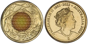2023 Aus $2 35th Ann $2 Coin Set Colorized Honey Bee PCGS MS67 - 556 D7-1624 - Picture 1 of 1