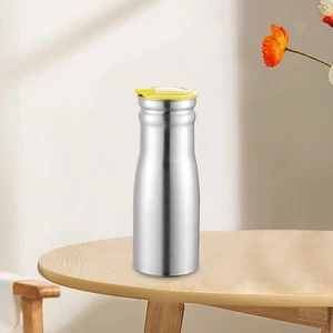 Water Pitcher 1L Stainless Steel Cold Water Jug for Fridge Wedding Barbecues - Picture 1 of 7