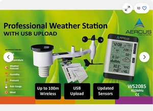 Professional Wireless Weather Station Aercus Instruments WS2085 - Picture 1 of 1