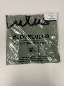 Lulus High Waist Hose Gr. L salbeigrün gerades Bein Anzughose Neu mit Etikett - Bild 1 von 7